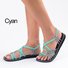 JFN  Plus Size Women Sandals Handmade Beach Flat Sandals